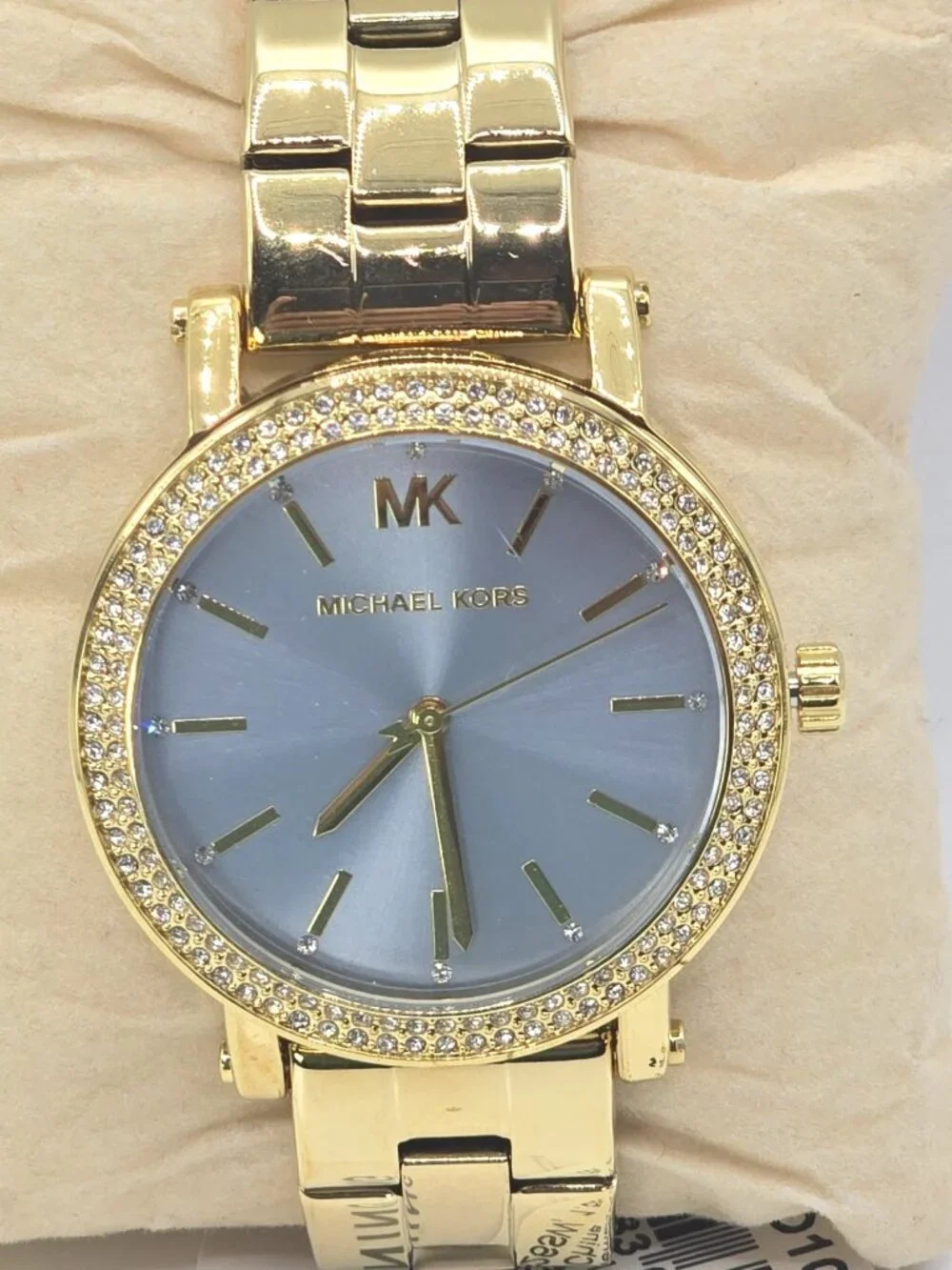 Michael Kors Corey Women's Gold-Tone Watch MKO1048 38mm